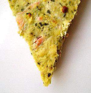 Tarte Saumon, Courgette et Feta