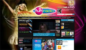 Audiences records pour les sites web de Fun Radio et RTL2