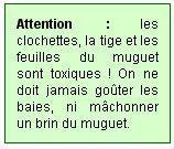 attention muguet