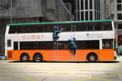 Publicité sur omnibus