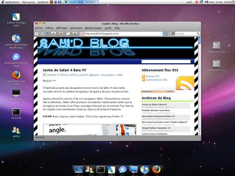 Transformer ubuntu en Mac os x http://img116.imageshack.us/img116/1057/capture.png