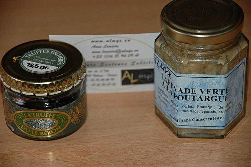 Des produits d'exception : poutargue et truffes d'Almyx