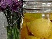 Citrons confits l'huile d'olive