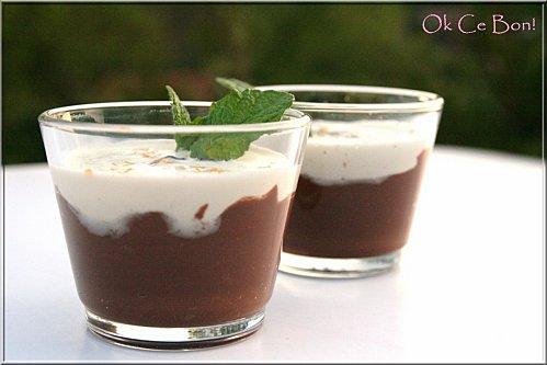 Petites crèmes chocolat, orange, cannelle et surtout allégées!!