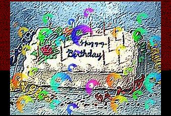 Une Creation 18 Joyeux Anniversaire Veronique Dubois Paperblog