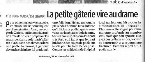 Revue de presse.