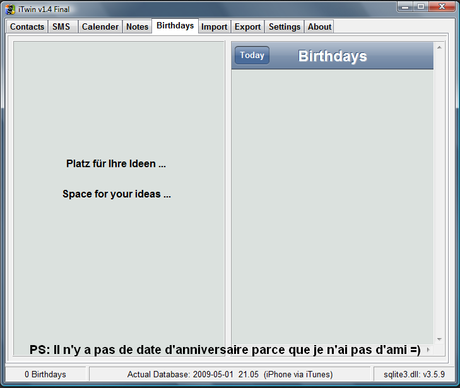 Test - Accéder à vos données personnelles, même sans Jailbreaker ! Test - Accéder à vos données personnelles, même sans Jailbreaker !