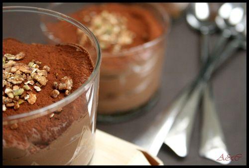 crème  mousseuse au chocolat façon Tiramisù (1)