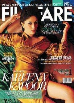 Kareena Kapoor en couverture de Elle