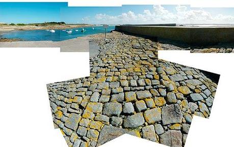 Le quai du port de l'île de Sieck Le quai du port de l'île de Sieck