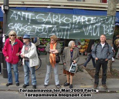 1 er mai 2009 Paris / Le cortege 
