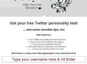 Twanalyst, test personnalité pour Twitter