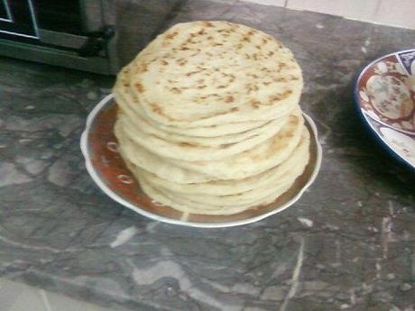 Meloui (crêpes feuilletées)
