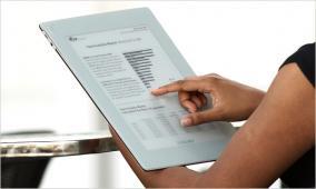 Des lecteurs d'ebooks à l'écran plus grand au secours de la presse