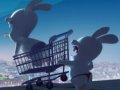 Les lapins crétins déboulent en scans