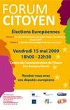 Les enjeux des européennes - Nantes, vendredi 15 mai