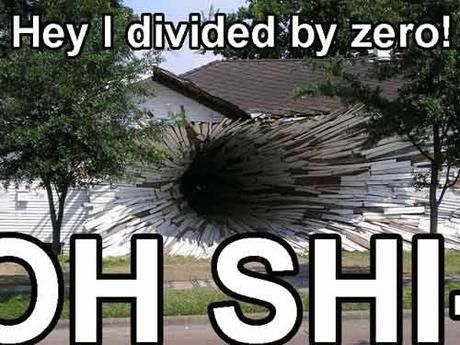 Comment manipuler les chiffres afin de conquérir le monde ? Division par zéro