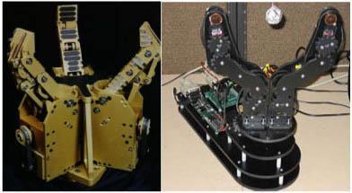 mains robotiques MARS et Intel