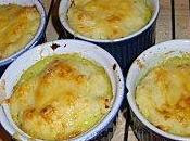 Verrines gratinées courgettes jambon