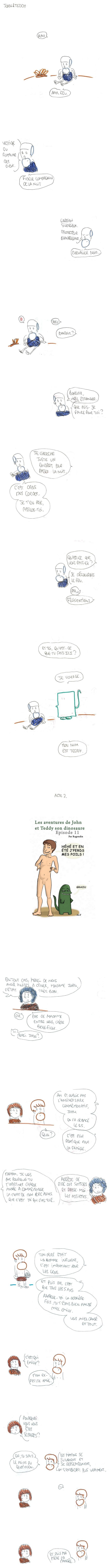 Les aventures de John l'homme préhistorique et de son dinosaure Teddy (11)