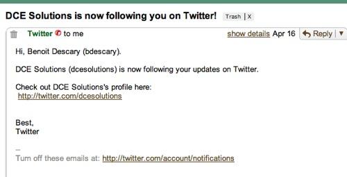 notification twitter Twitter améliore ses notifications de nouveaux followers