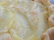 Tarte poires, crème d'amande pépites chocolat