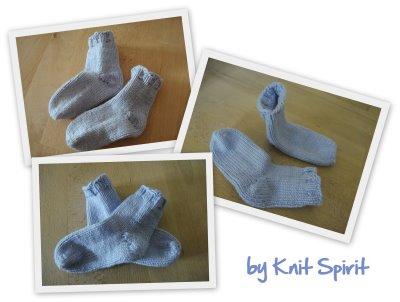 tricot chaussettes bebe