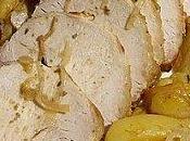 rôti porc cidre pommes