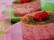 Mini cheese-cake léger rose vert biscuits roses Reims, pralines miroir kiwi