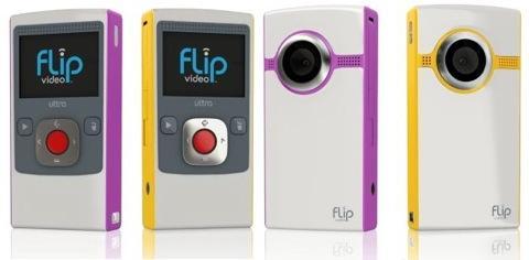 Des caméscopes de poche flashy chez Flip Video