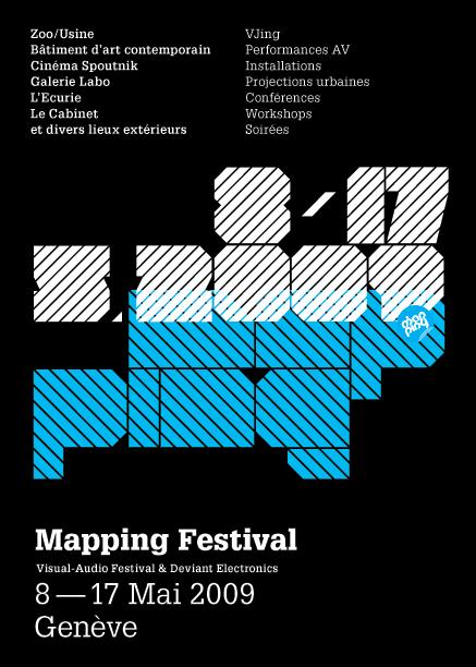 Programme Mapping Festival 8 mai 2009