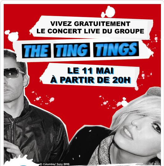 Concert privé SFR+OuiFM The Ting Tings