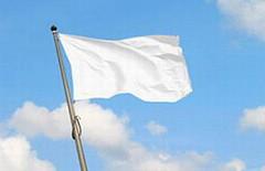 drapeau blanc