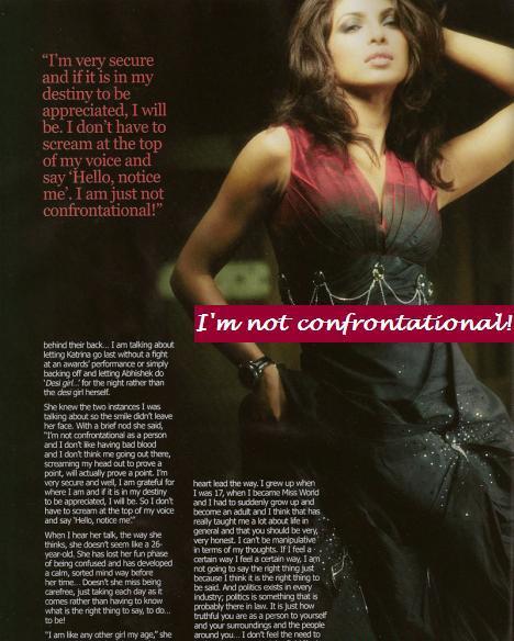 Priyanka Chopra en couverture du cineblitz