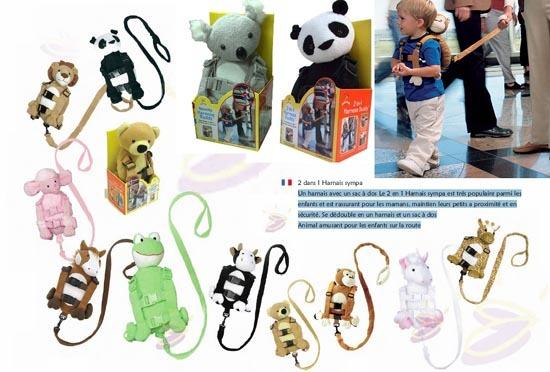 Harnais _ sac a dos _ Goldbug _ zigouzis boutique de createurs en ville et en ligne