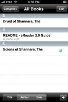 iPhone et iPod Touch : eReader passe en version 2.1