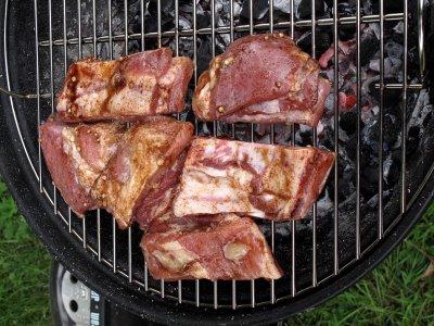 Les travers de porc caramélisés