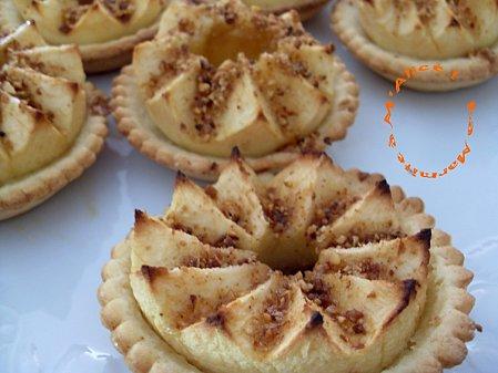 Tartelettes aux pommes hérissonnées