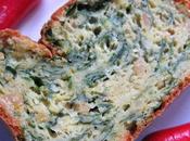 Cake épinards pois chiches