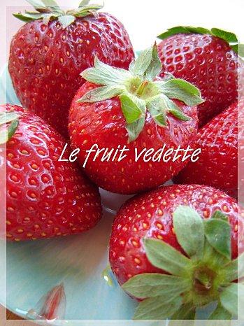 RETOUR DU MARCHE : Et le fruit vedette est...