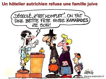 Refus de clients juifs en raison de mauvaises expériences.