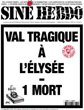 Val dans Siné Hebdo