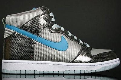 Nike Dunk Hi Premium ‘Charcoal/Turqoise-White’