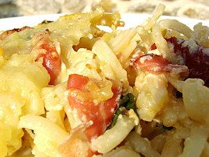 Gratin de Pâtes, aux Saveurs Méditerranéennes