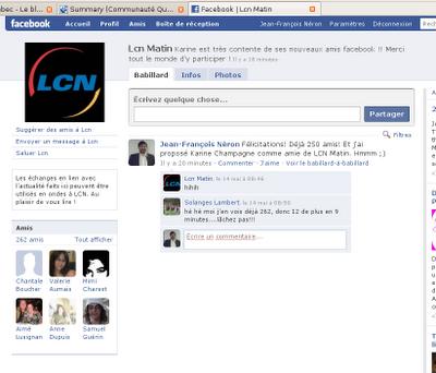 LCN Matin sur Facebook