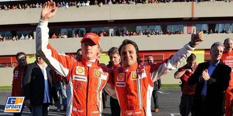 Massa et Räikkönen soutiennent Ferrari