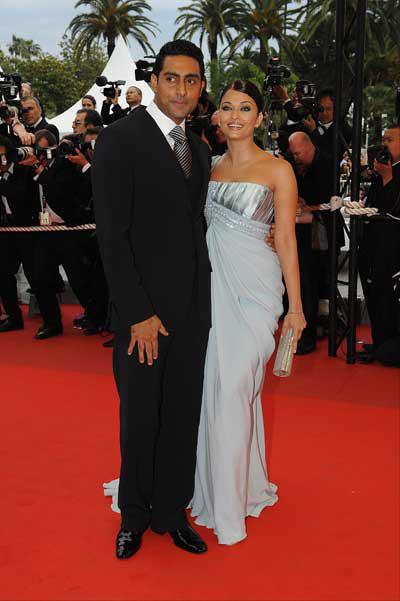 Aishwarya Rai Bachchan & Abhishek Cannes 2009