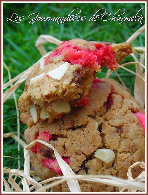 Cookies aux Amandes et aux Pralines
