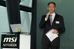 Werner Dao, Country Manager de MSI pour l'Allemagne
