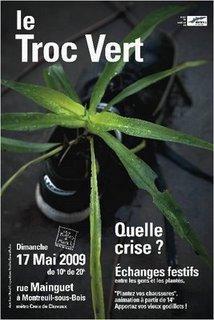 Dimanche 17 mai : le Troc Vert à Montreuil (93)